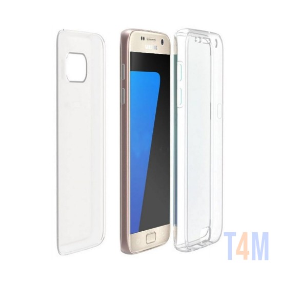 360º Silicon Case for Samsung Galaxy S7 Transparent